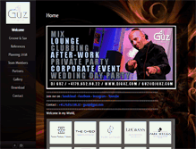Tablet Screenshot of djguz.com